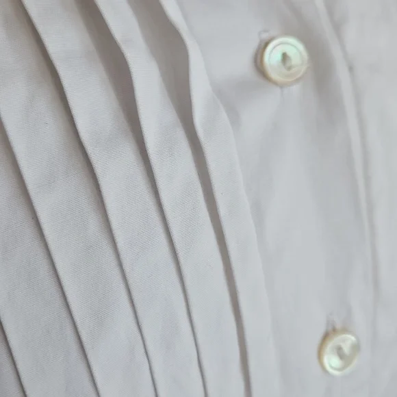 Elegant White Bell Sleeve Women's Top - Picture 4 of 9